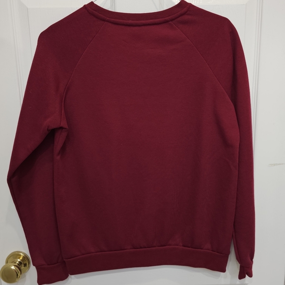 Dog Sentiment Graphic Sweatshirt, Women's Size M With Matching Socks, NWOT - Picture 5 of 9